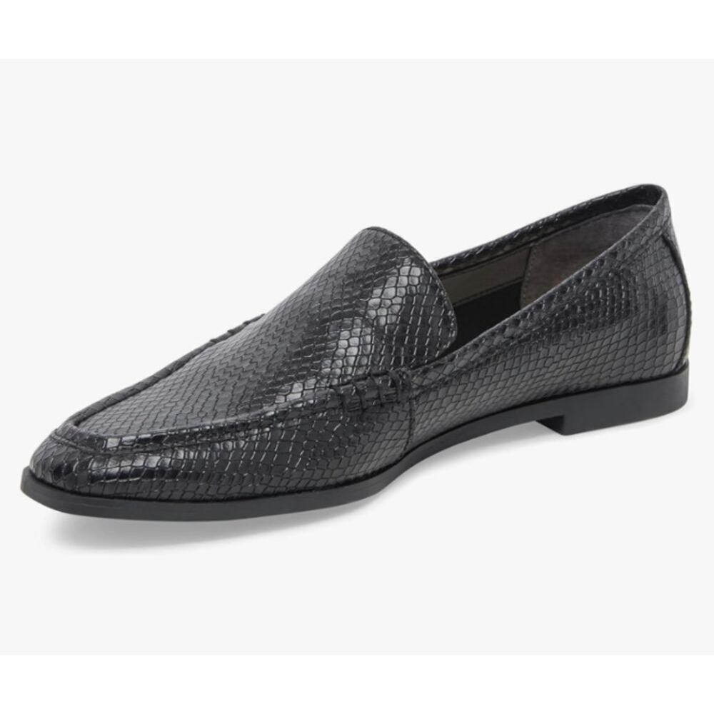 Dolce Vita Catela Black Snake Embossed Stella Size 6.5M - Picture 1 of 4